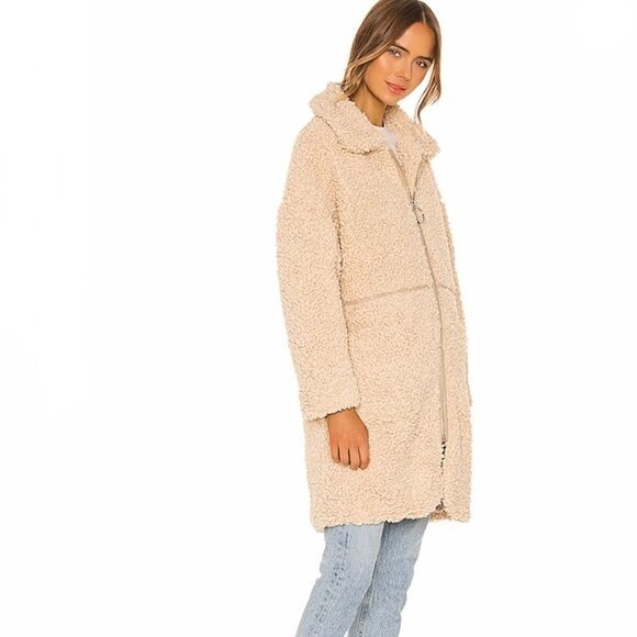 ON PARLE DE VOUS Sherpa Coat - Picture 3 of 4